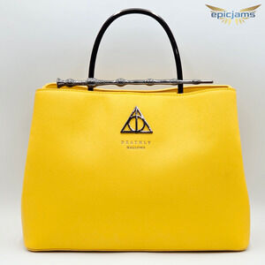 Loungefly Harry Potter Hufflepuff Elder Wand Crossbody Handbag Purse Bag New